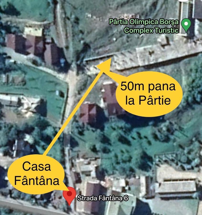 Casa Fantana - La Poalele Muntilor -50 De Metri De Partia Olimpica Villa Statiunea Esterno foto